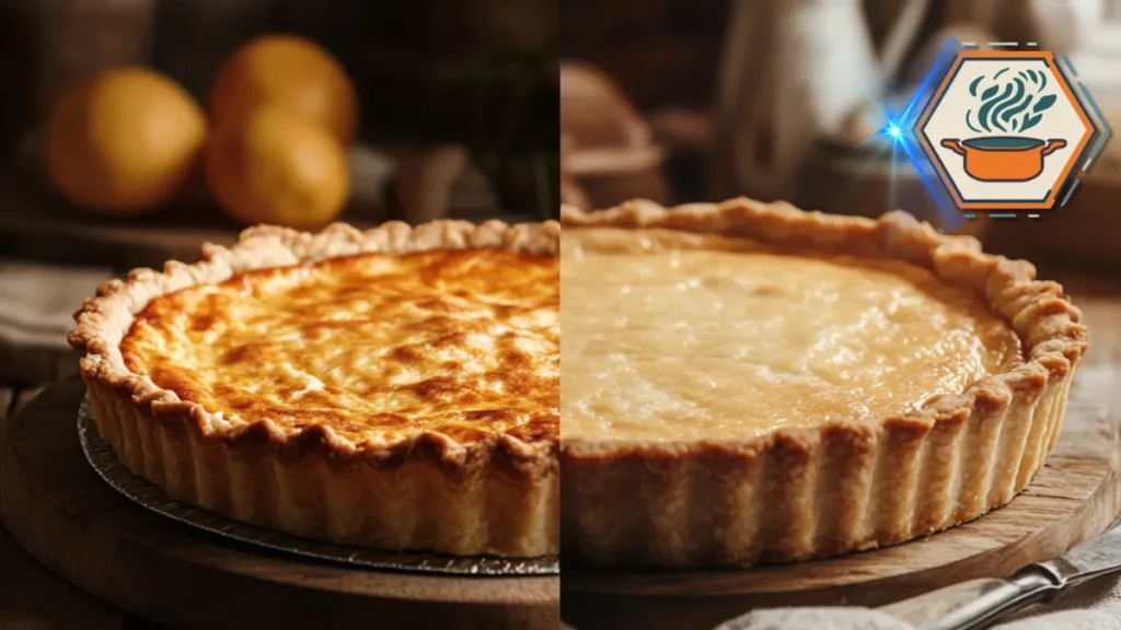Quiche crust being pre-baked, showcasing the process and importance of pre-baking for achieving the perfect texture in a quiche.