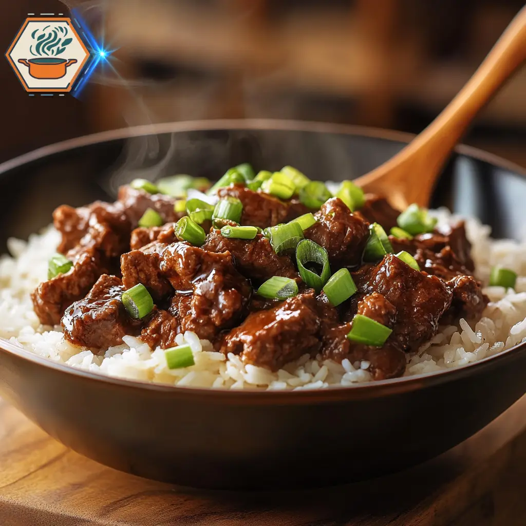 title="One-Pan & 30-Minute Beef Dishes - Quick and Delicious Meals" alt="Delicious Easy Ground Beef Meals featuring a hearty skillet beef and rice dish, garnished with fresh herbs, perfect for a quick and flavorful one-pan dinner."