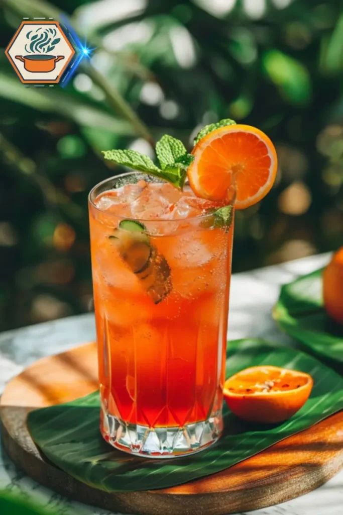 Minimalist food arrangement with Japanese Mounjaro drink and snacks — a recipe that supports a healthy lifestyle. Minimalist food arrangement with a glass of Japanese Mounjaro detox drink and healthy side snacks, illustrating the japanese mounjaro recipe.