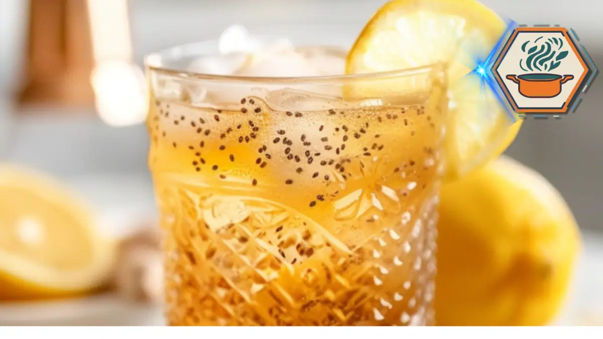 Natural Zepbound Recipe – Your Wellness Drink Guide 2 A glass of natural zepbound recipe featuring chia seeds in a lemon and apple cider vinegar blend, representing a refreshing wellness drink for daily health support.