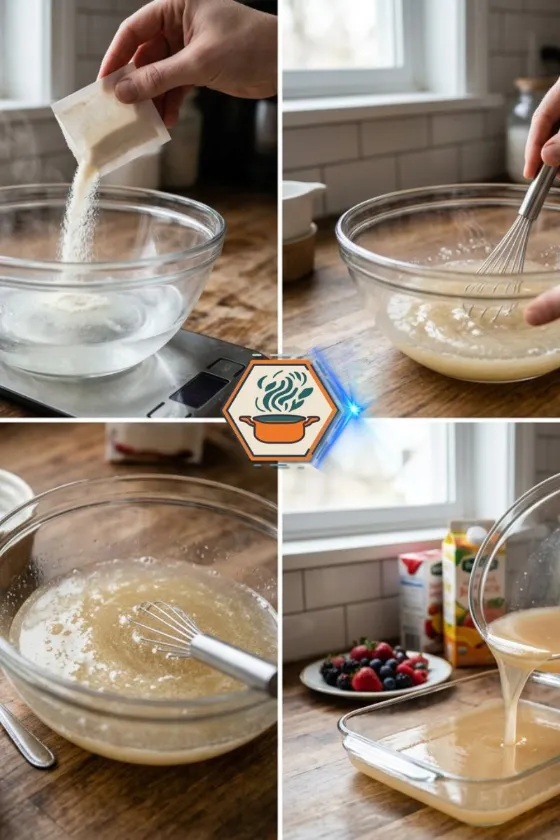 how to prepare gelatin for weight loss step by step