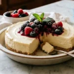 Knox Gelatin Trick used in creamy homemade cheesecake