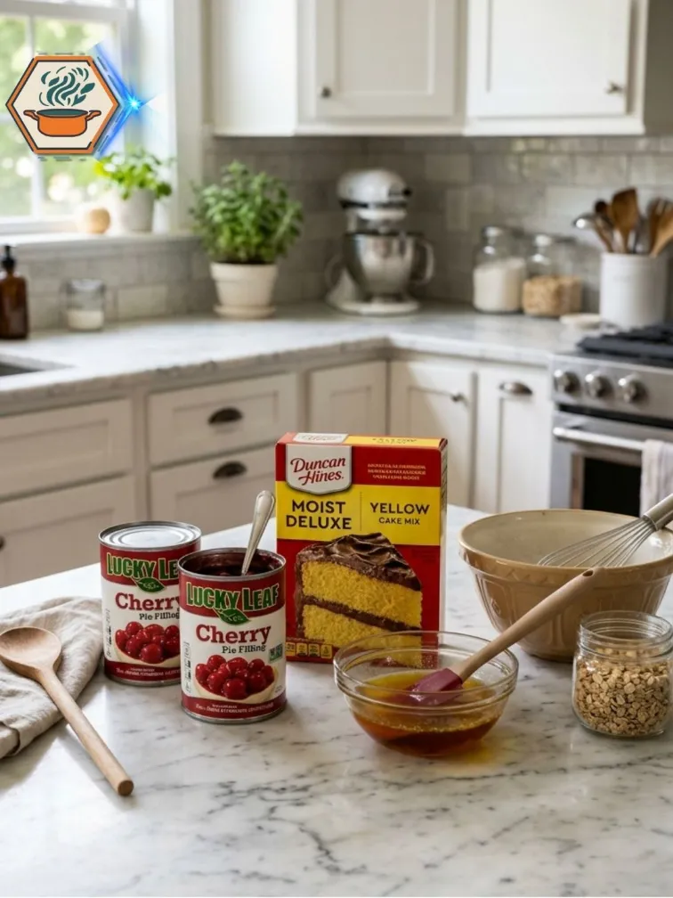 Ingredients Needed For Cherry Dump Cake Ingredients for cherry dump cake recipe