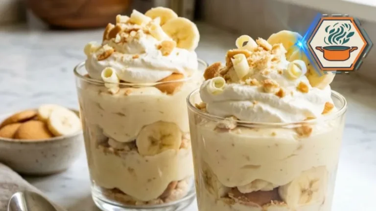 3-Ingredient Banana Pudding Cups 4 Banana pudding cups with whipped cream and vanilla wafer crumbs