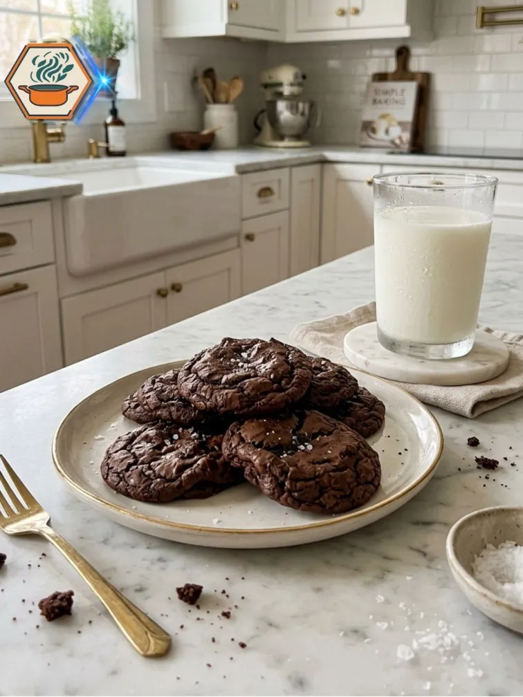 Two-Ingredient Chocolate Cookies: The Easiest Chocolate Treat You'll Ever Make 7 FINAL SERVING
