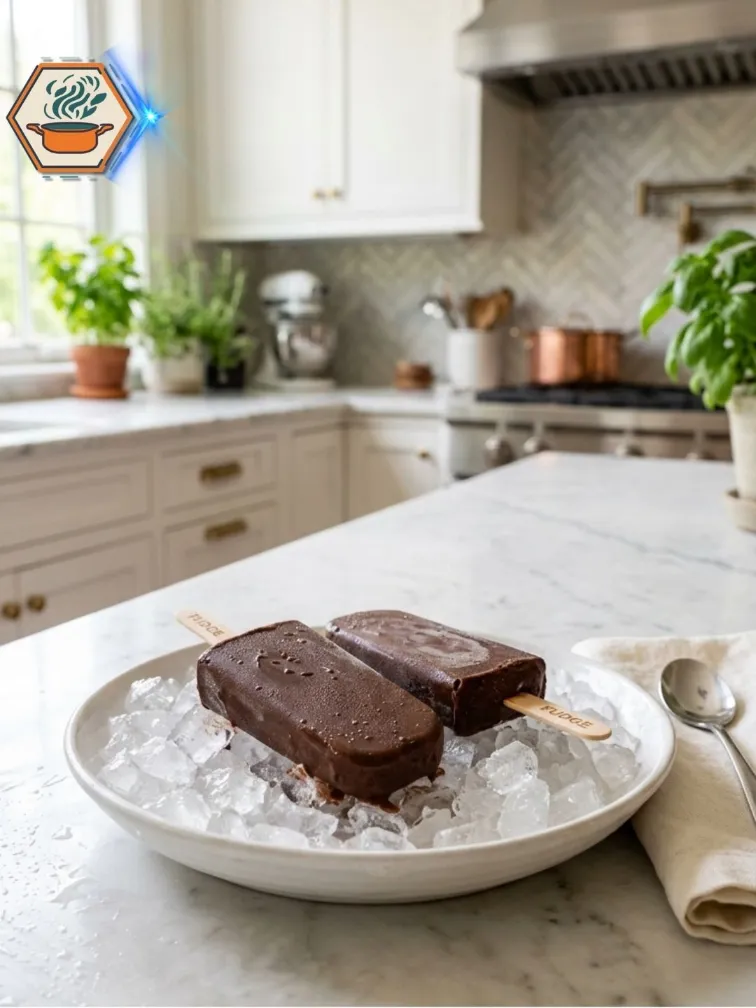Two-Ingredient Fudge Pops: The Easy Frozen Chocolate Treat Everyone Loves 9 Finished Two Ingredient Fudge Pops