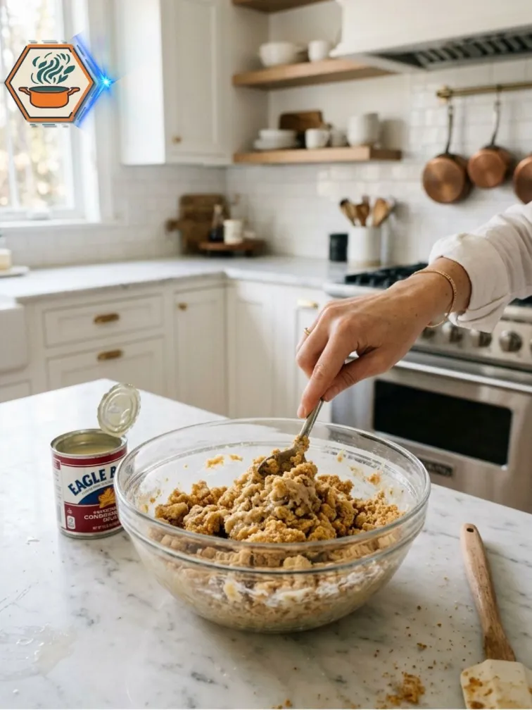 Two-Ingredient Maple Cookies: Easy Soft and Chewy Recipe 7 Mixing maple cookie dough
