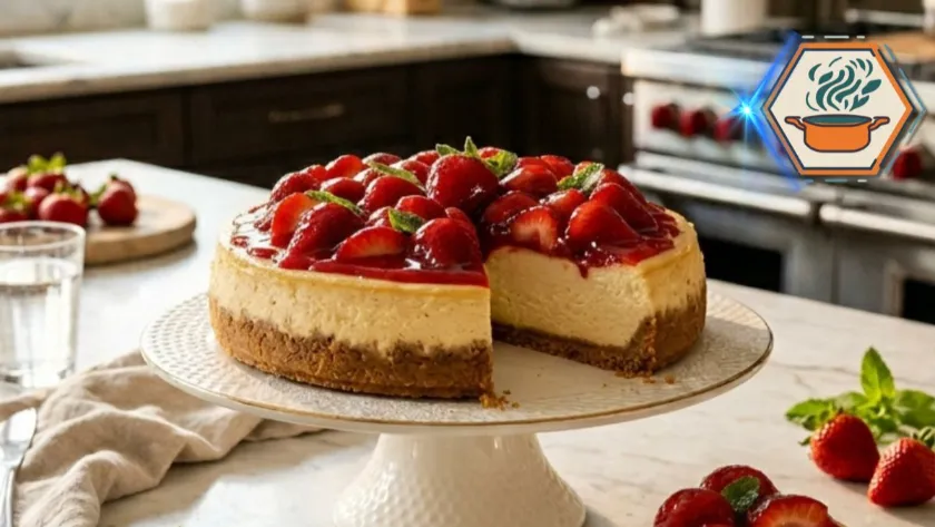 Best Strawberry Cheesecake Recipe