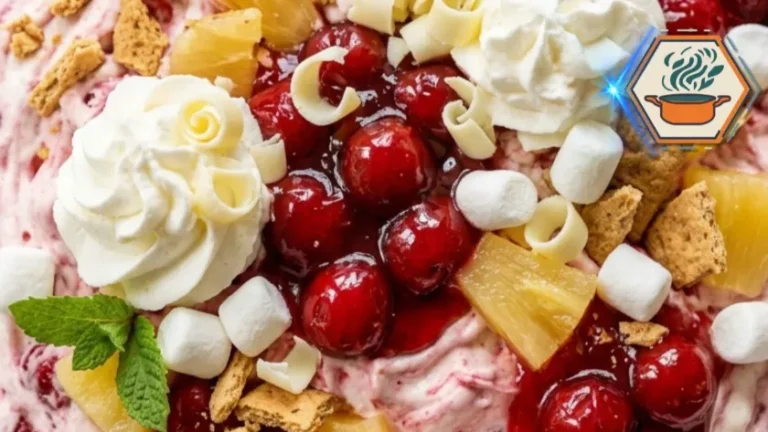 Easy Cherry Pineapple Cheesecake Fluff