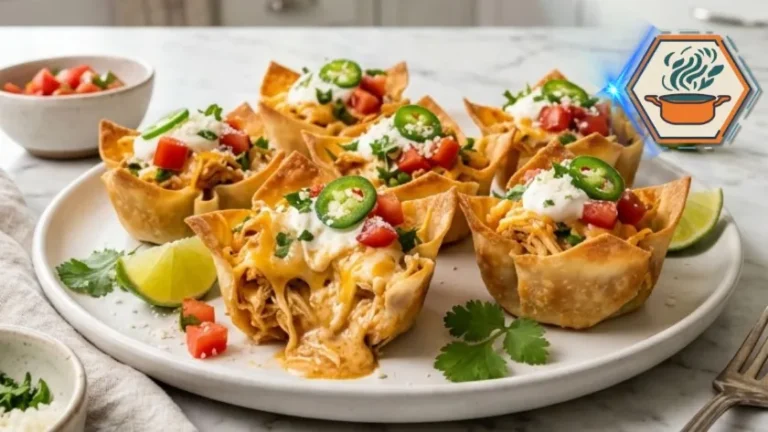 Two-Ingredient Chicken Taco Cups: The Easy Recipe Everyone Will Love 5 Two Ingredient Chicken Taco Cups RECIPE CARD