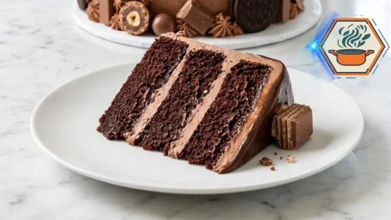Ultimate Chocolate Candy Drip Cake Recipe 3 Chocolate candy drip cake with chocolate buttercream and glossy ganache.