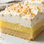 Lemon Coconut Cream Pie Bars Recipe