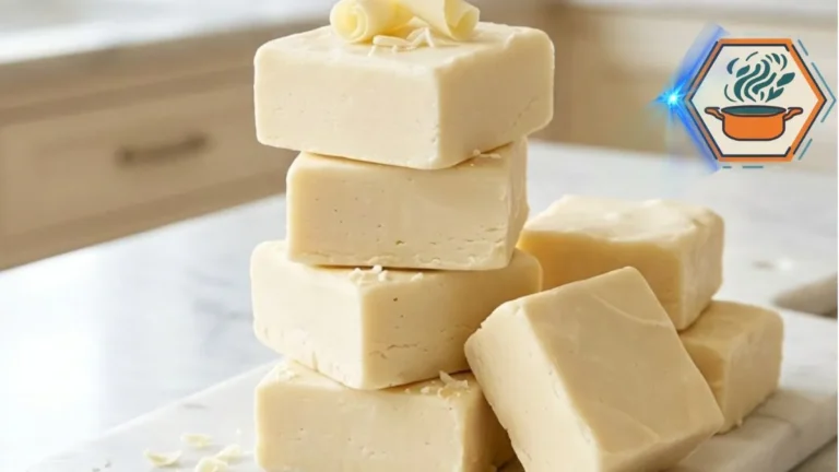 2-Ingredient White Chocolate Fudge: Easy Creamy Recipe 3 Easy two-ingredient white chocolate fudge with white chocolate curls