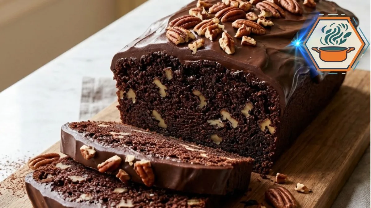 Midnight Cookie Crunch Drip Cake 2 Midnight Cookie Crunch Drip Cake with chocolate ganache and toasted pecans